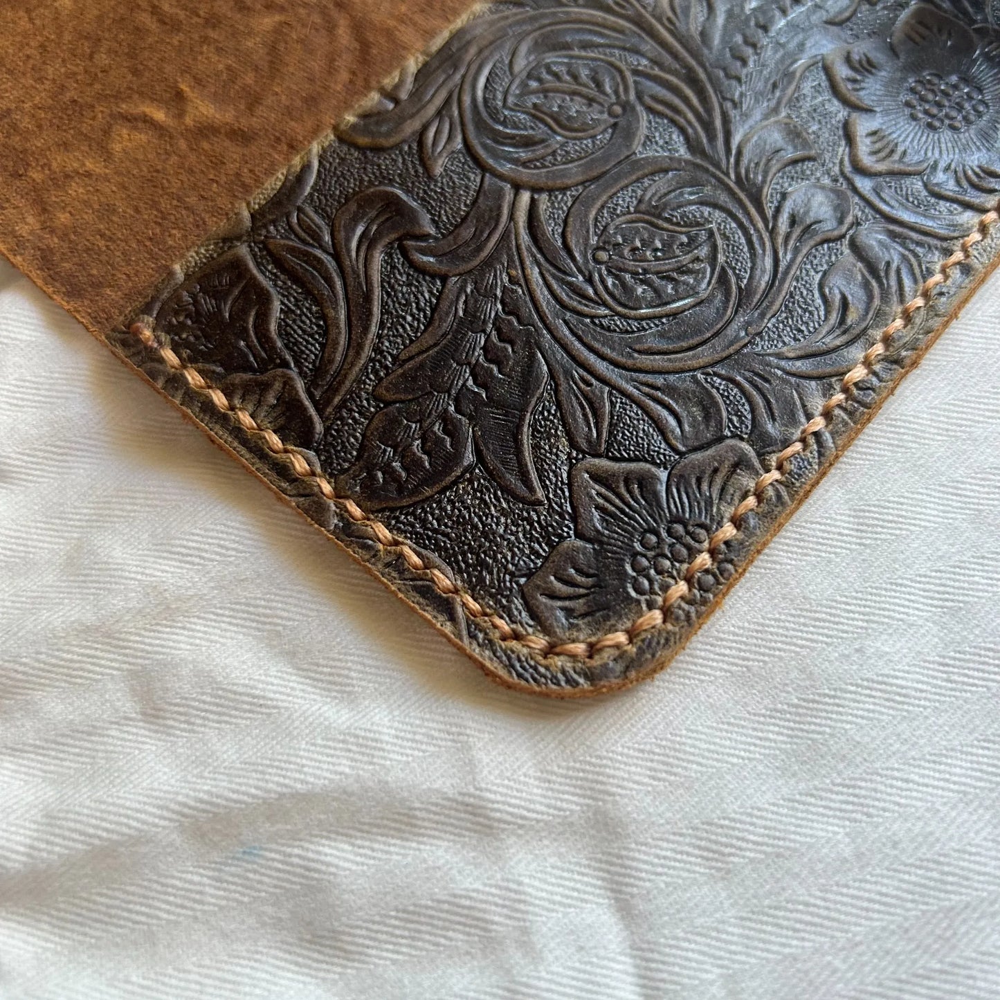 Bible cover with King James Version Bible inserted