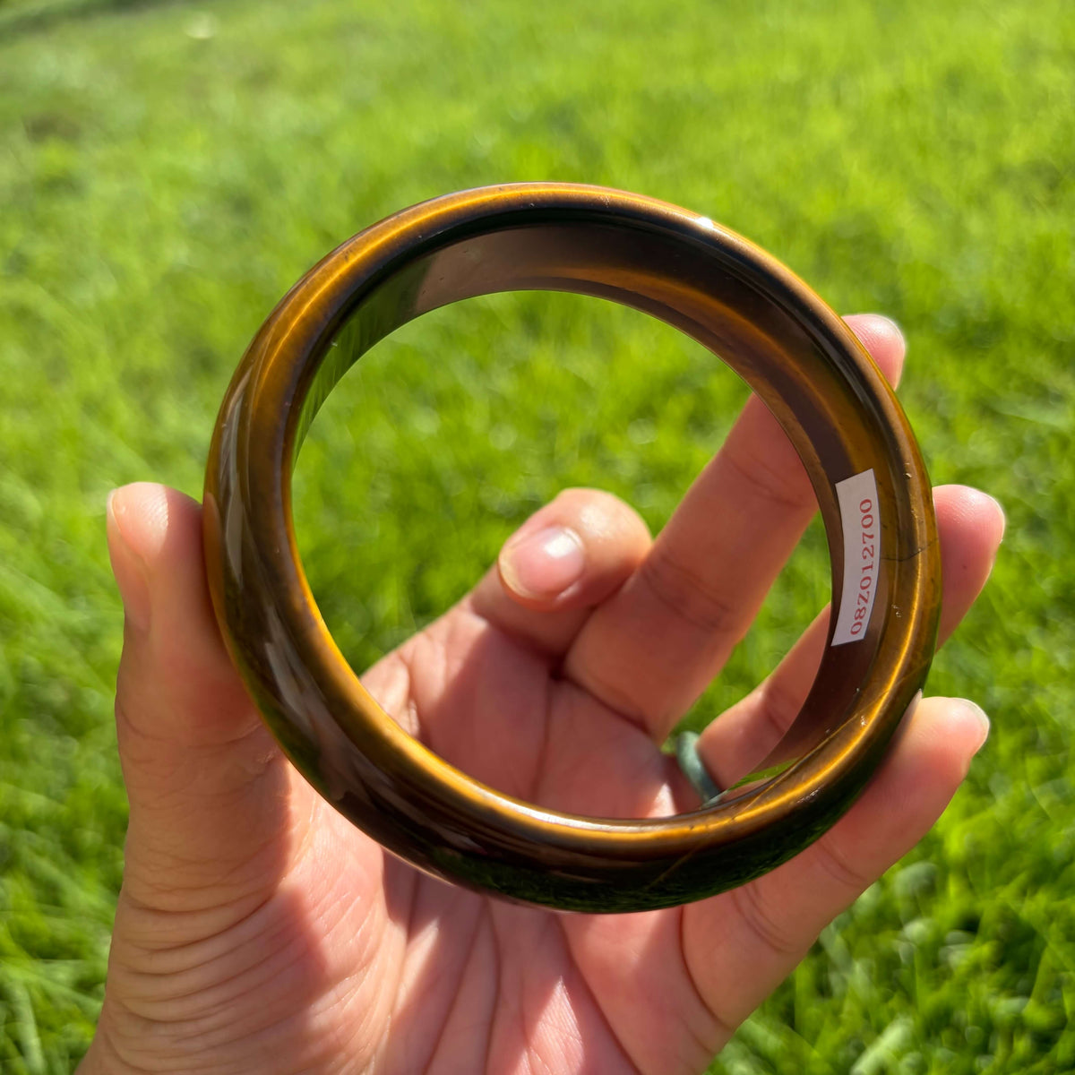 Natural Tiger’s Eye Bangle
