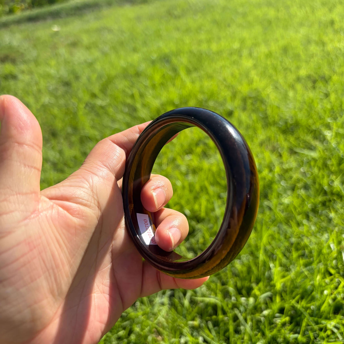 Natural Tiger’s Eye Bangle