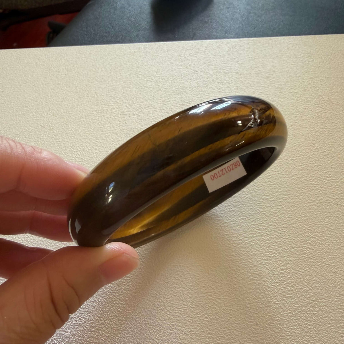 Natural Tiger’s Eye Bangle