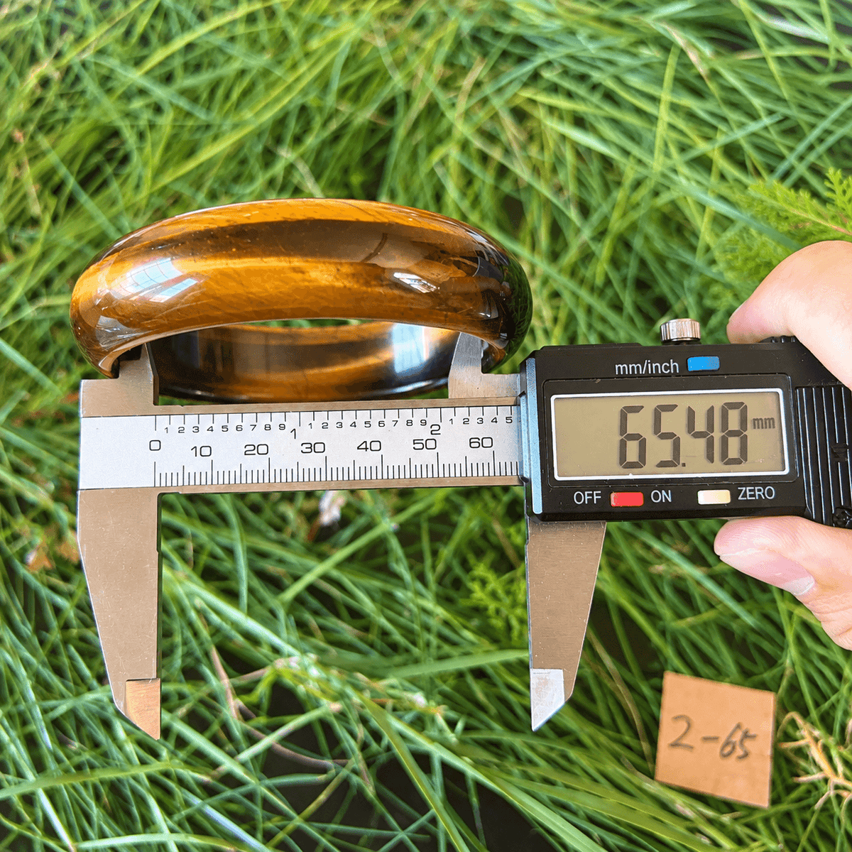 Natural Tiger’s Eye Bangle
