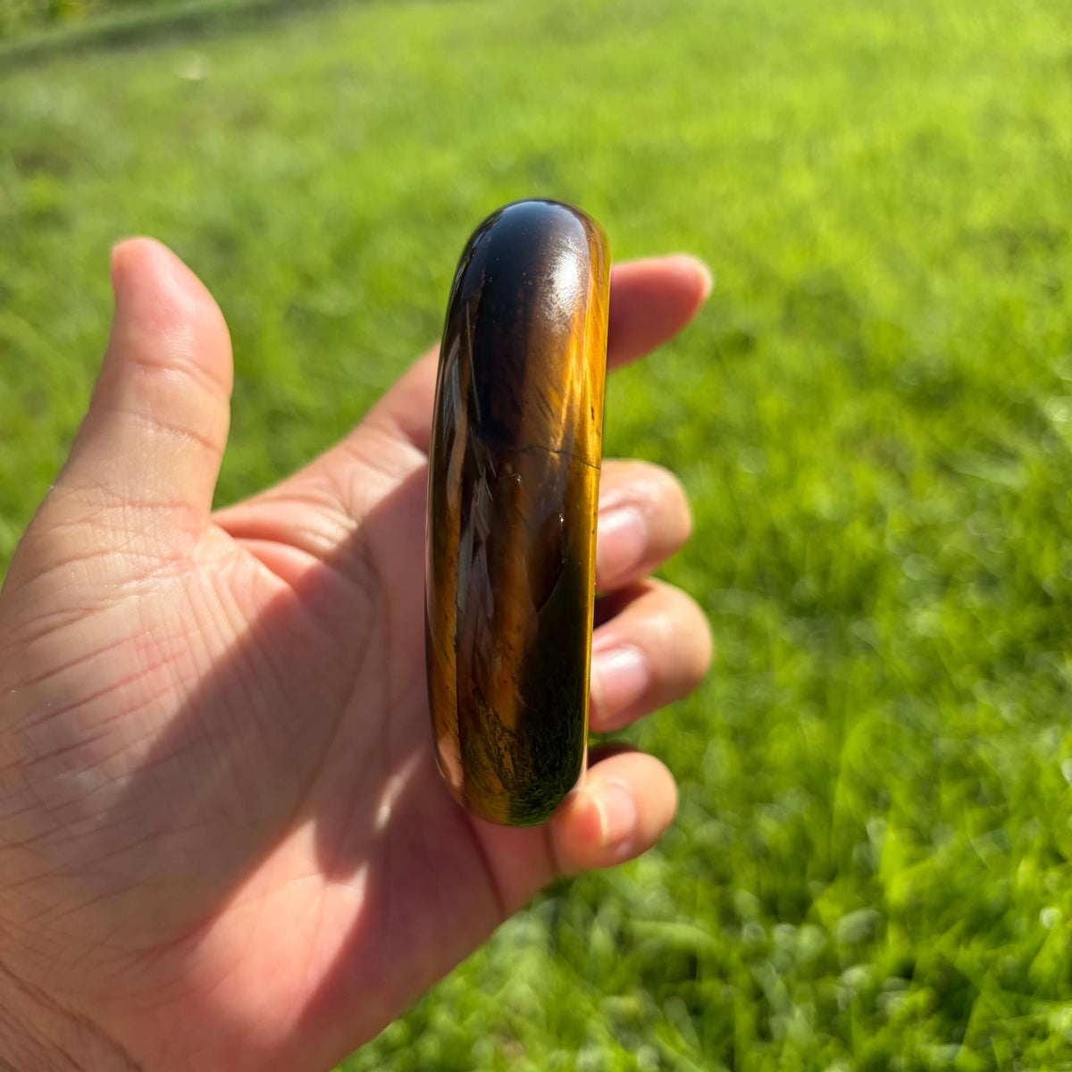 Natural Tiger’s Eye Bangle