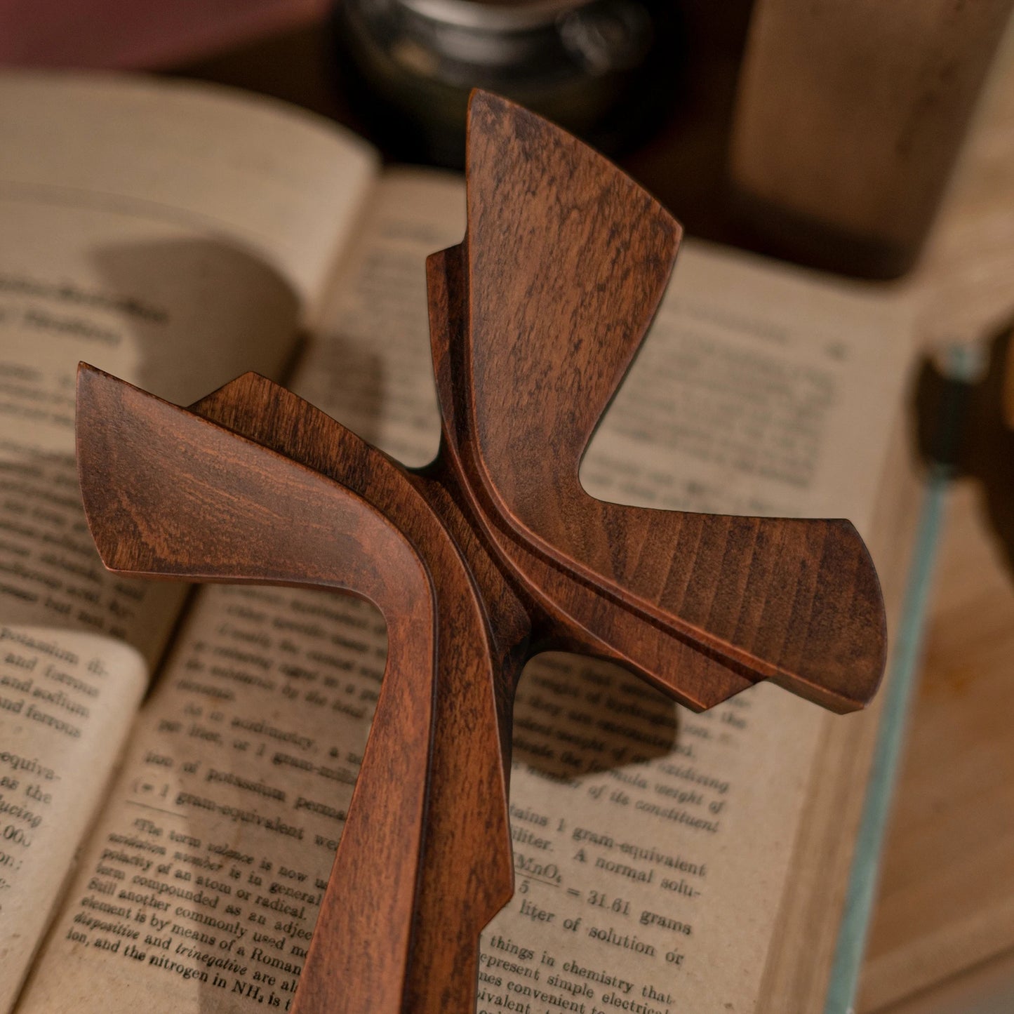 Handcrafted Solid Wood Cross – Unique Christian Home Decor & Gift