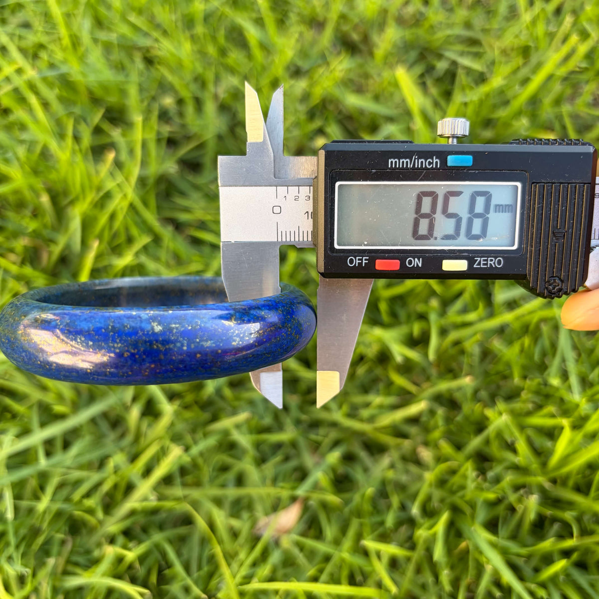 Natural Lapis Lazuli Bangle