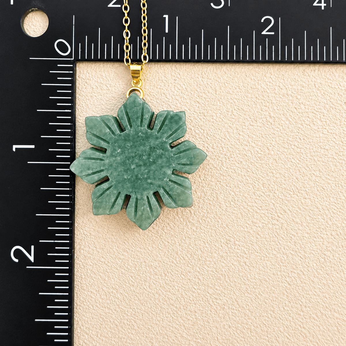 Natural Grade A Green Jadeite Filipino Sunflower Jadeite Pendant
